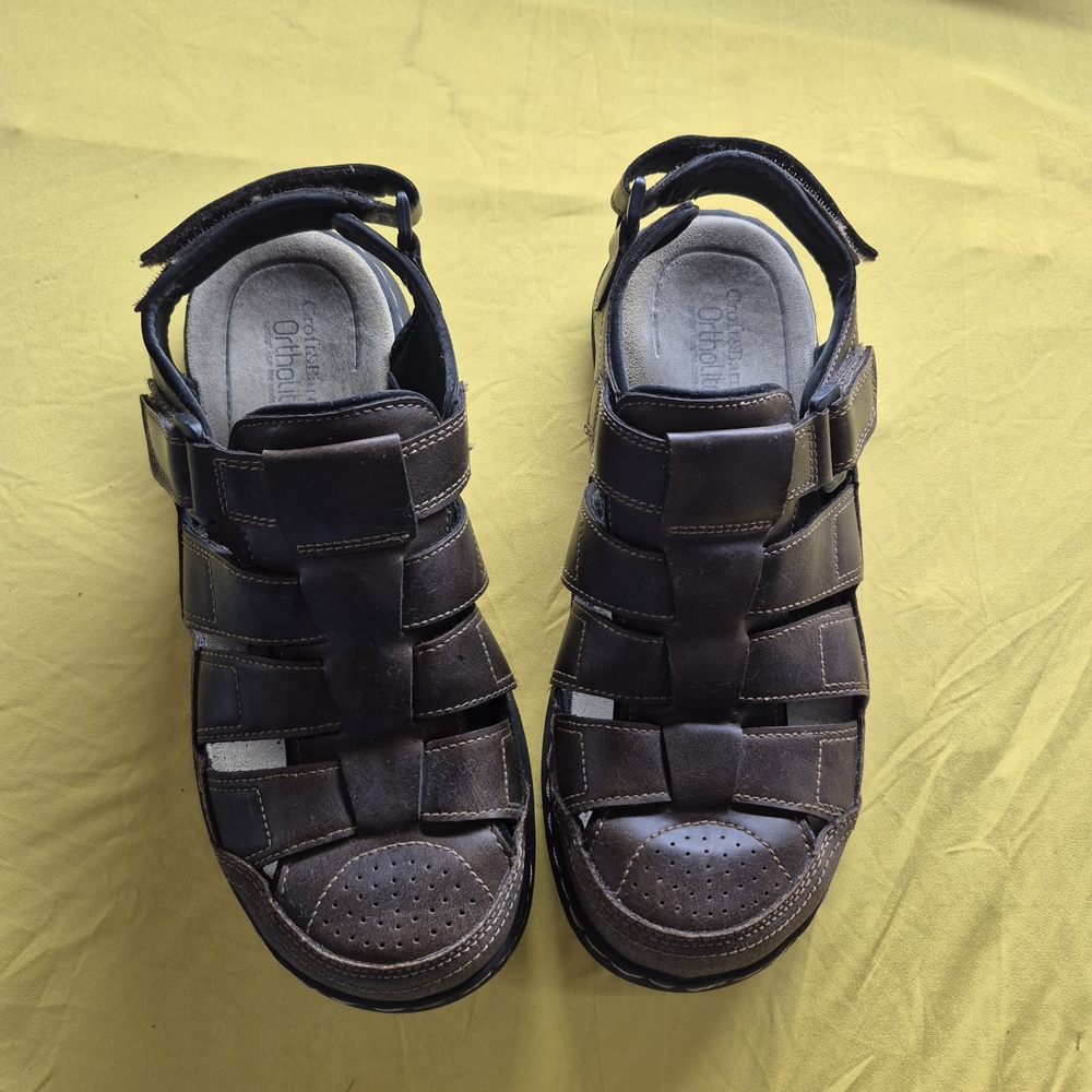 croft & barrow Brown Men's Fisherman Sandals